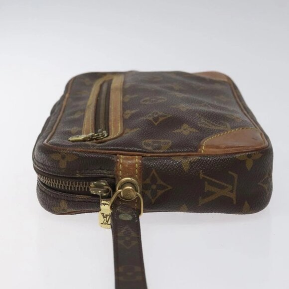 LOUIS VUITTON Monogram Marly Dragonne GM Clutch Bag - Picture 5 of 14